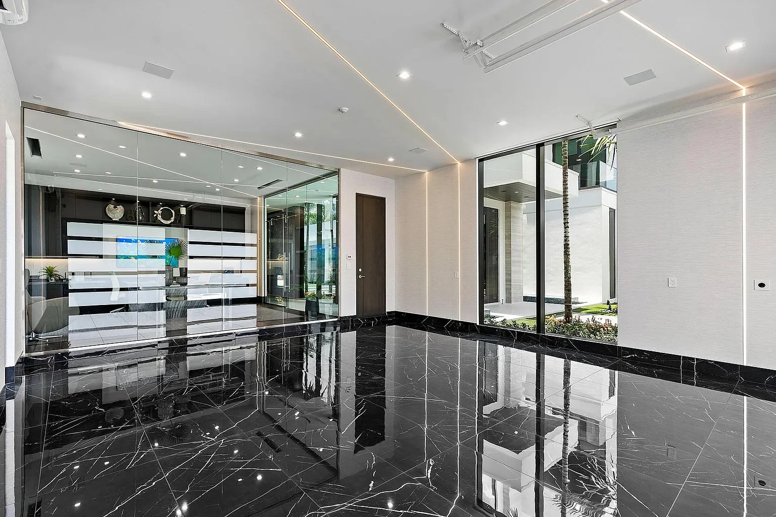 Completed Marble Floor Residence natural stone project